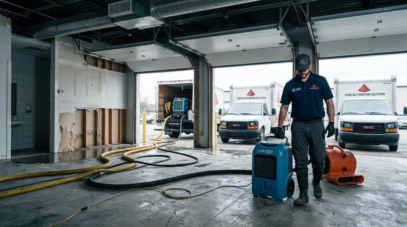 Commercial Water Damage: Protecting Business Continuity After a Loss
