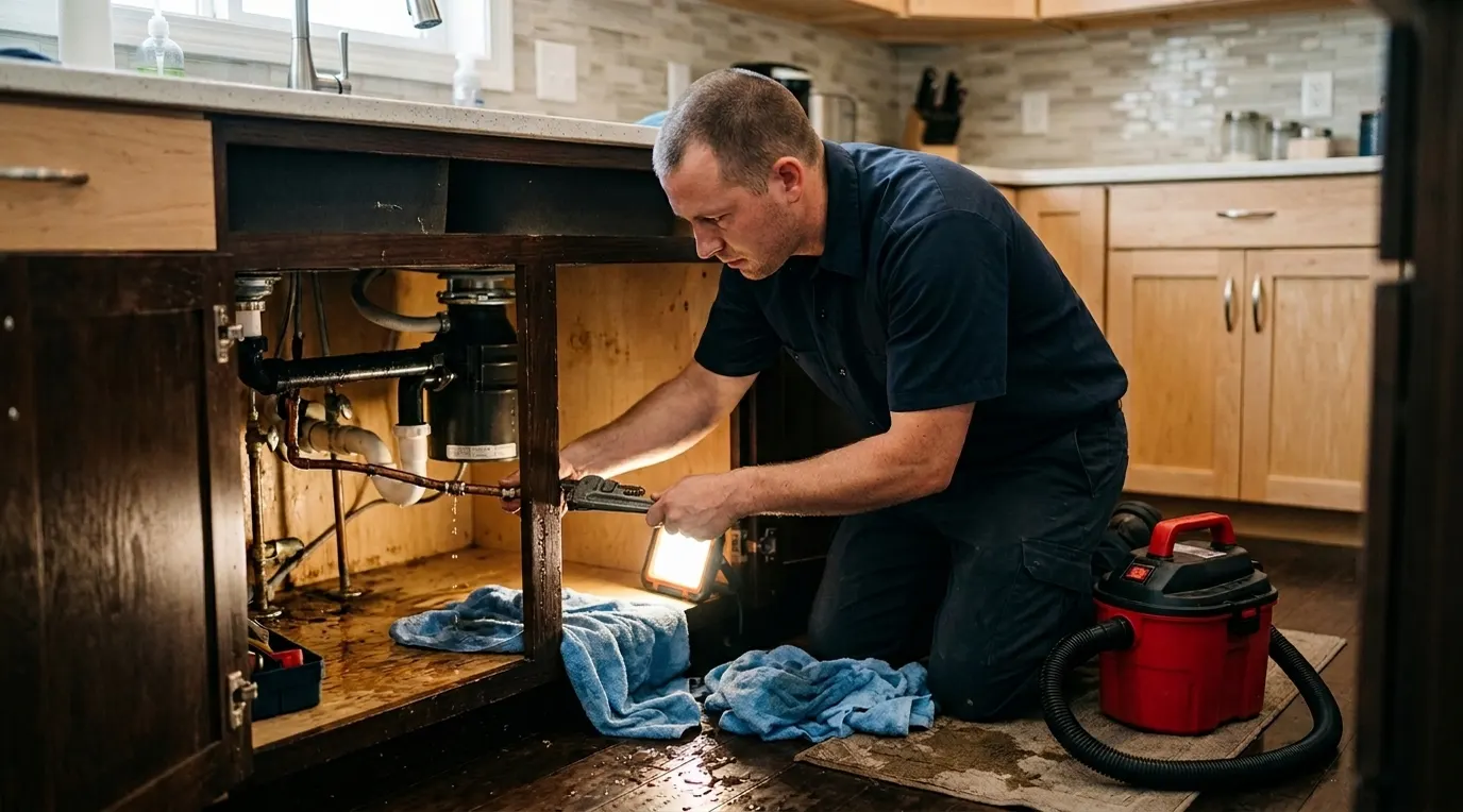 Emergency Burst Pipe Cleanup and Repair in Troy