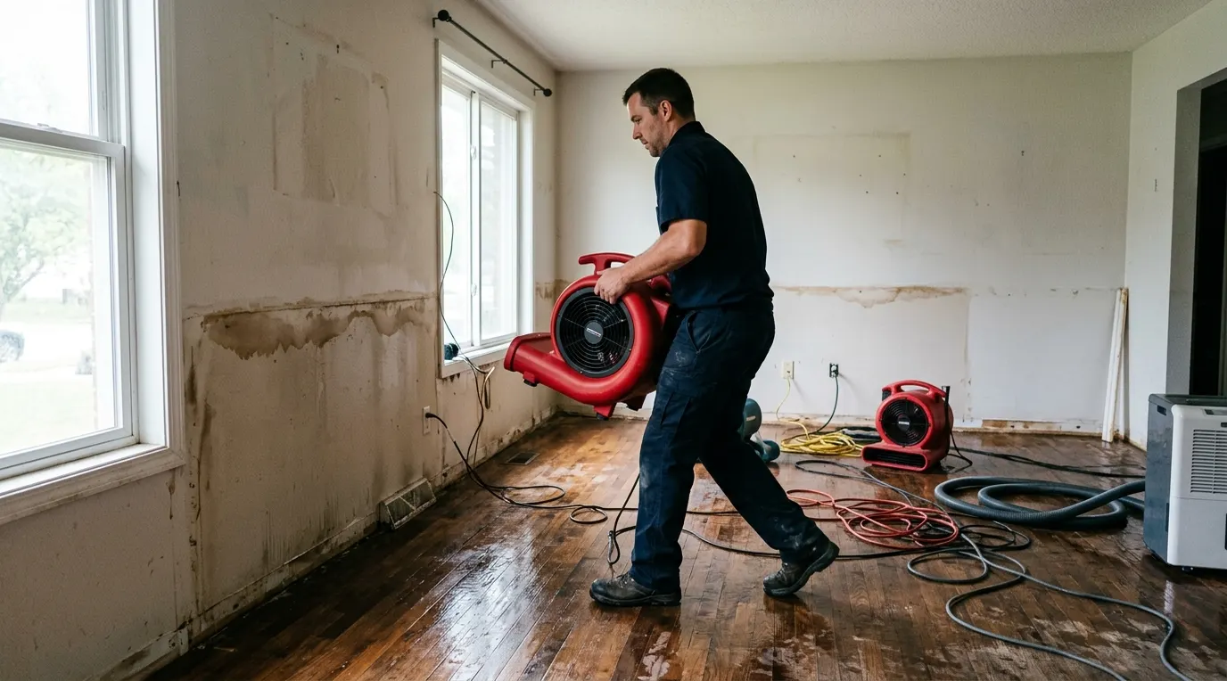 Emergency Flood Damage Restoration in Troy